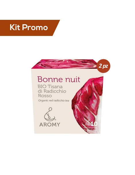 Box 2 astucci Tisana Biologica Di Radicchio Rosso Rilassante