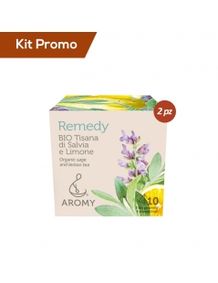 Box 2 astucci Tisana Biologica Di Salvia E Limone