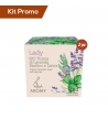 Box 2 astucci Tisana Biologica Di Lavanda, Basilico E Salvia