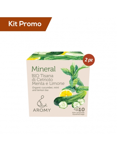 Box 2 astucci Tisana Biologica Di Cetrilo, Menta E Limone