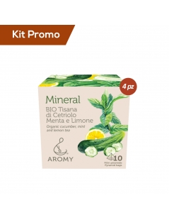 Box 4 astucci Tisana Biologica Di Cetrilo, Menta E Limone