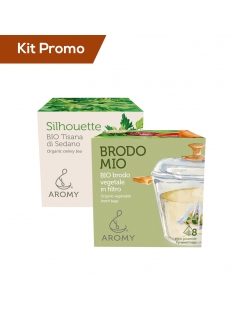 Box 2 astucci brodo vegetale con tisana al sedano