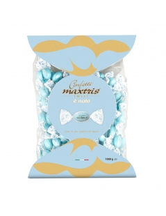 Confetti Busta "Twist Maxtris" Celeste