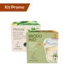 Box 2 astucci brodo vegetale con tisana cetriolo menta e limone