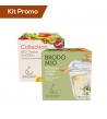 Box 2 astucci brodo vegetale con mix di tisane dell'orto