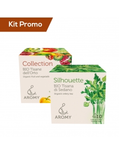 Box 2 astucci mix tisane dell'orto con tisana di sedano