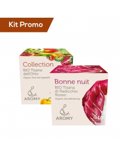 Box 2 astucci mix tisane dell'orto con tisana al radicchio rosso
