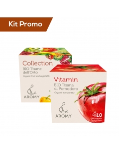 Box 2 astucci mix tisane dell'orto con tisana di pomodoro