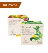 Box 2 astucci mix tisane dell'orto con tisana cetriolo, menta e limone