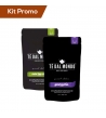 Kit 2 doypack Tè Pu Erh Mini Tuo Cha e Tè verde Genmaicha