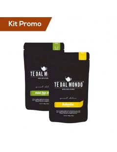 Kit 2 doypack Tè Pu Erh Mini Tuo Cha e Tè giallo Kekecha