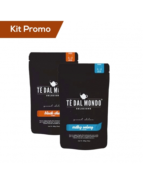 Kit 2 doypack Tè nero Chai e Tè milky Oolong