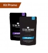 Kit 2 doypack Tè verde Genmaicha e Tè milky Oolong