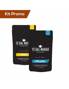 Kit 2 doypack Tè milky Oolong e Tè giallo Kekecha