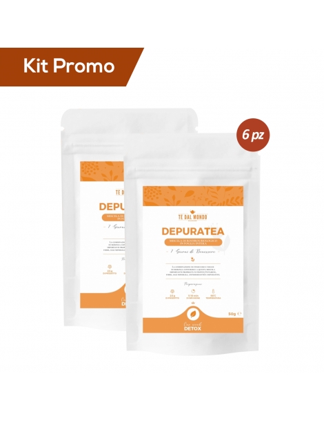 Box 6 doypack tisana detox depurativa