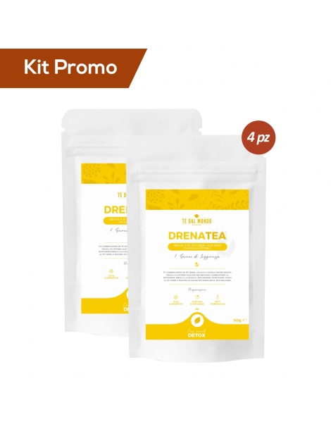 Box 4 doypack tisana detox drenante
