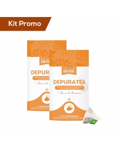 Box 2 Paper Tube tisana detox depurativa in filtri piramidali