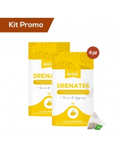 Box 4 Paper Tube tisana detox drenante in filtri piramidali