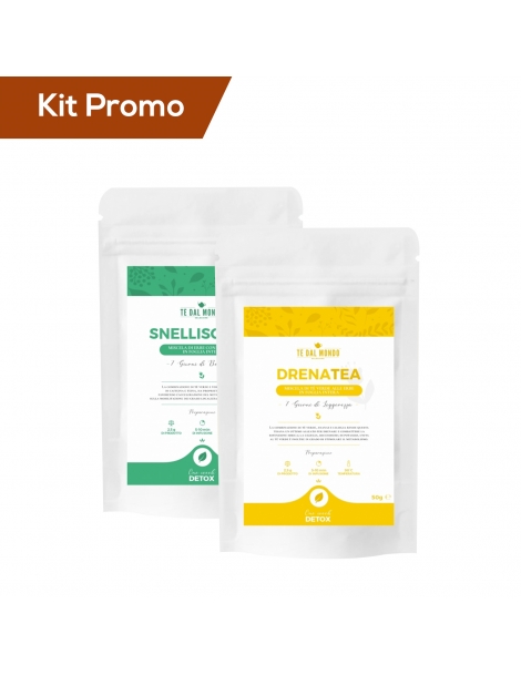 Box 2 doypack tisana detox snellente e drenante
