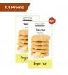 Box 6 astucci biscotti inglesi Viennese senza zucchero