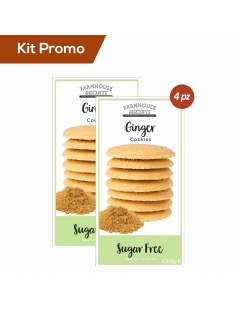 Box 4 astucci Biscotti Inglesi Senza Zucchero Allo Zenzero