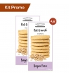 Box 4 astucci Biscotti Inglesi Senza Zucchero All'Avena