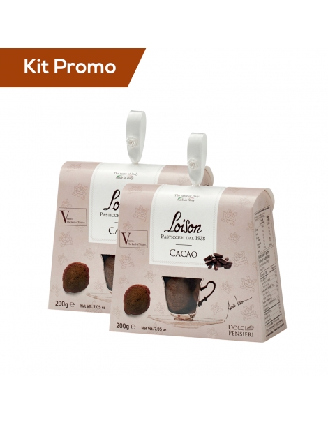 Box 2 astucci Biscotti al Cacao Loison