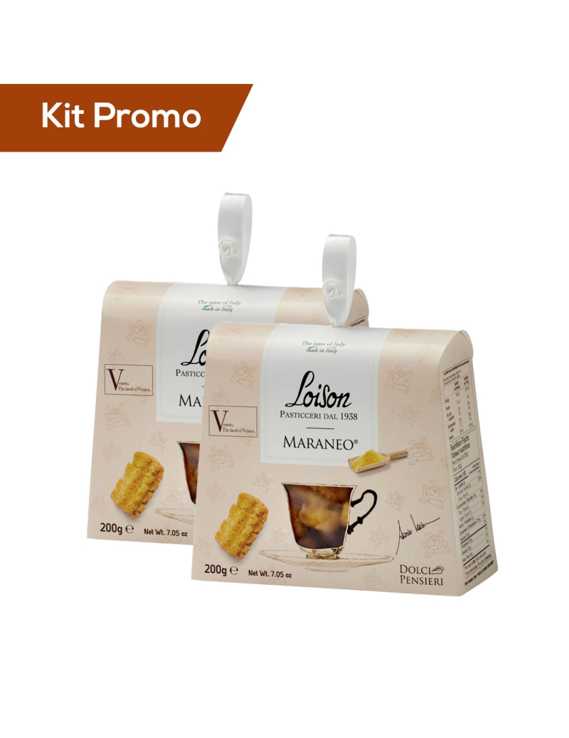 Box 2 astucci Biscotti Maraneo Loison