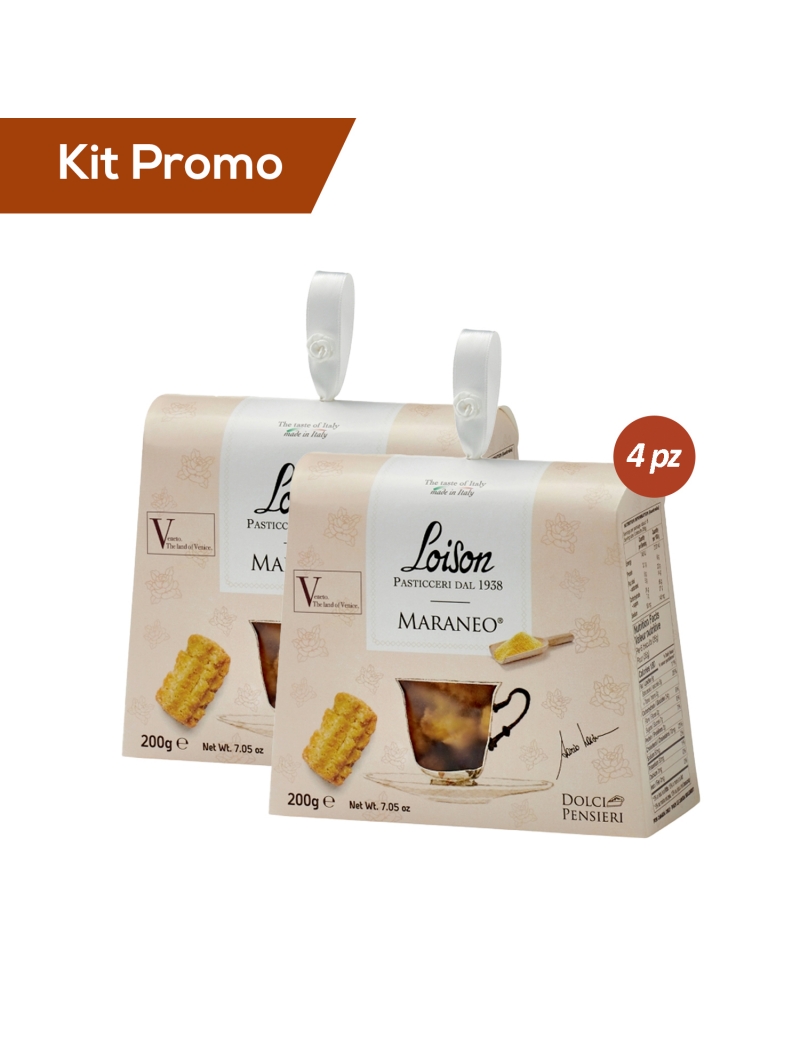Box 4 astucci Biscotti Maraneo Loison