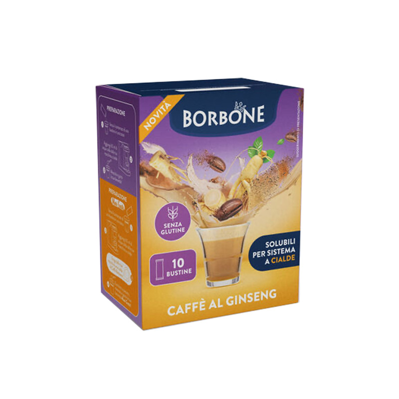 Preparato Solubile Caffè al Ginseng Borbone