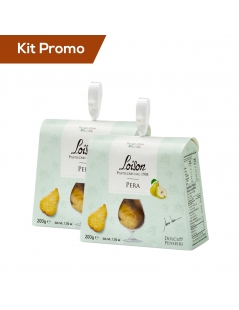 Box 2 astucci Biscotti da tè gusto pera Loison