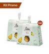 Box 6 astucci Biscotti da tè gusto pera Loison