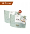 Box 6 pochette biscotti monoporzione canestrelli, caffè, zaletto