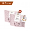 Box 6 pochette biscotti monoporzione limone, albicocca, pera