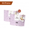 Box 6 Pochette biscotti monoporzione camomilla, amarena e cannella, liquirizia