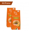 Box 2 astucci Biscotti al gusto di arancia