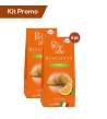 Box 6 astucci Biscotti al gusto di arancia