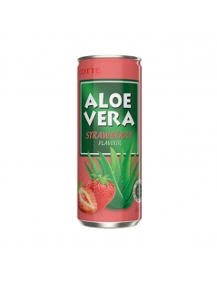 Bevanda aloe vera gusto fragola in lattina