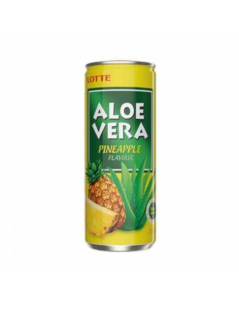 Bevanda aloe vera gusto ananas in lattina