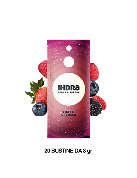 Insaporitore d'acqua gusto frutti di bosco