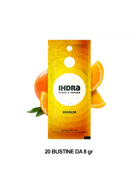 Insaporitore d'acqua gusto arancia, 20 bustine