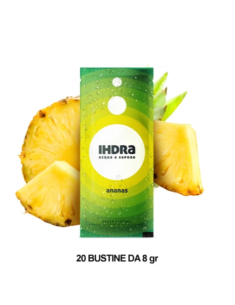 Insaporitore d'acqua gusto ananas, 20 bustine