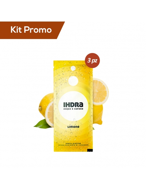 Box 3 astucci di Insaporitori d'acqua gusto limone