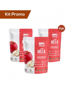 Box 6 sacchetti mela Crioessiccata, Opi Frutta