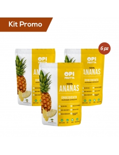 Box 6 confezioni di Ananas Crioessiccata, Opi Frutta