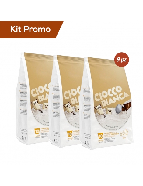Box 90 capsule Nespresso Cioccobianca Dolce Vita