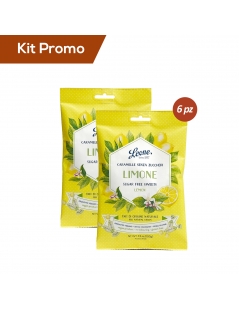 Box 6 sacchetti caramelle Leone al limone
