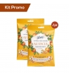 Box 2 sacchetti caramelle Leone All'Arancia