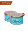 Box 6 lattine caramelle morbide Leone all'amarena