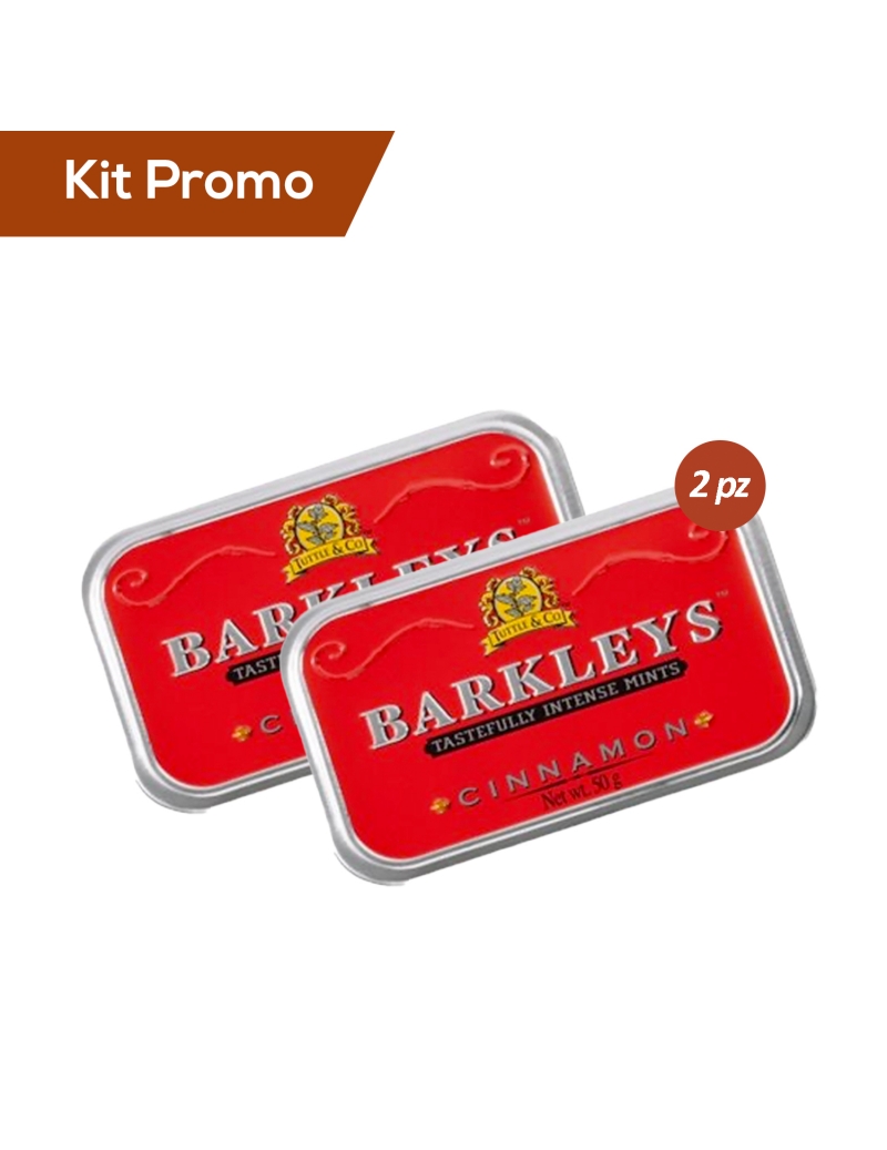 Box 2 lattine di mentine alla cannella Barkleys